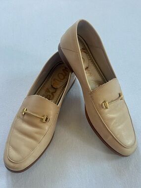 Sam Edelman Loraine Loafers Nude Tan size 6
